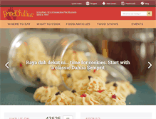 Tablet Screenshot of friedchillies.com